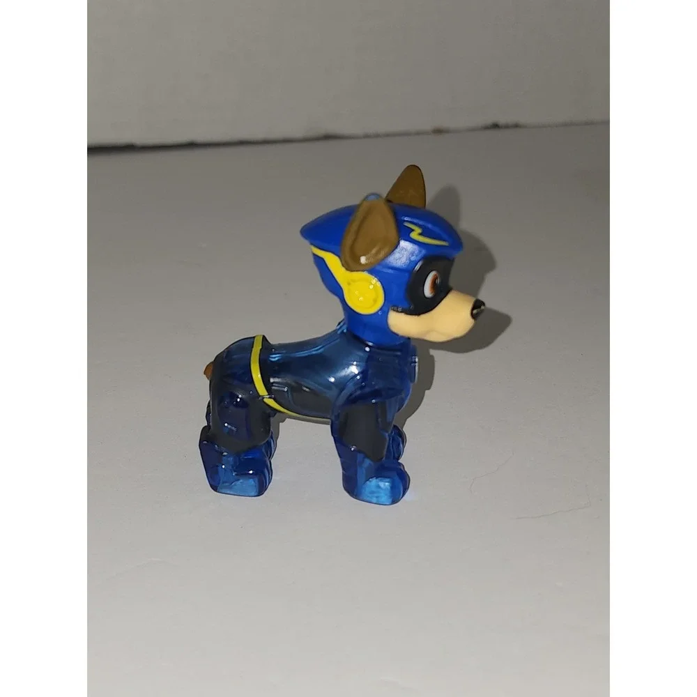 Paw Patrol Chase Mighty Pups Movie Replacement Toy Figure Translucent‎ body